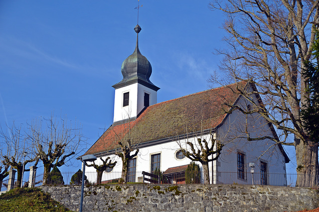 Klein, aber Fein. Die kleine Reformierte-Kirche von Bèvilard