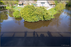 Fotografenfaxen auf der Brücke