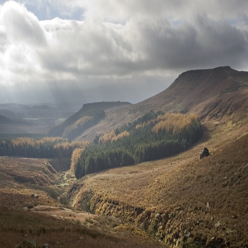 Burbage autumn spotlight x2 vertical exaggeration