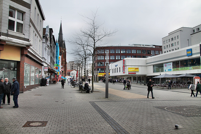 Bahnhofstraße, Fußgängerzone (Herne) / 8.04.2023