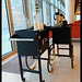 Buffet carts with free soft drinks and small snacks