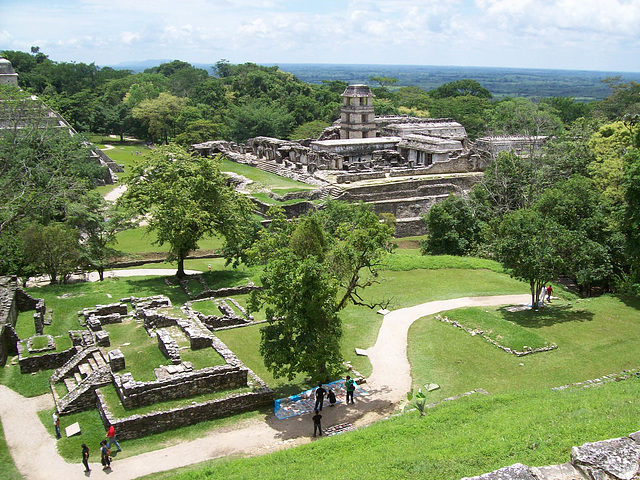 Ciutat maya de Palenque-Mèxic