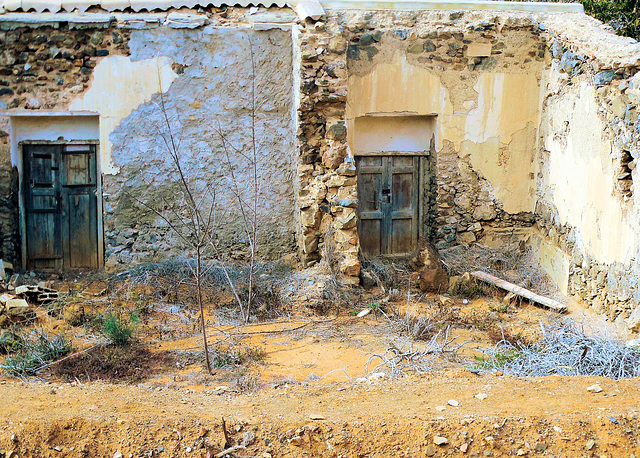 Mauerreste in Betancuria/ Fuerteventura