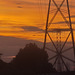Sunset and pylons 20250630 210123
