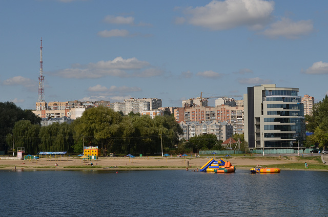 Хмельницкий, Пляж на реке Южный Буг