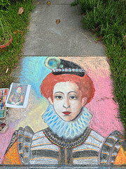 Pandemic chalk: The Duchess