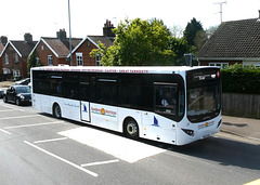 Sanders 531 (BV23 NUU) in the East Dereham Rally - 12 May 2024 (P1180241)