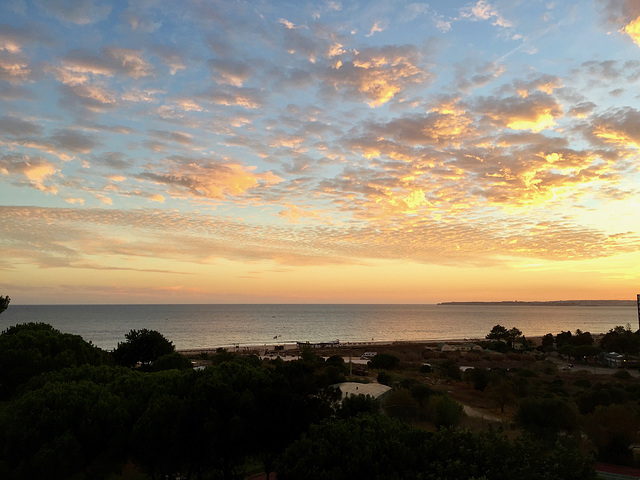 Sunset over the Bay of Lagos (2016)