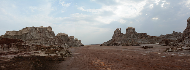 Ethiopia, Danakil Depression, The Salt Valley