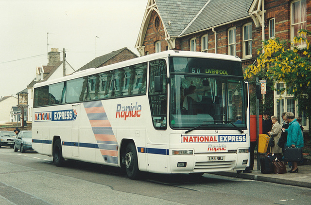 Yorkshire Traction 54 (L54 NWJ) in Bury St. Edmunds – 21 May 1994 (223-14) Yorkshire Traction 54 (L54 NWJ) in Bury St. Edmunds – 21 May 1994 (223-14)