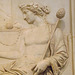 Detail of a Relief with Seated Dionysos in the Naples Archaeological Museum, July 2012