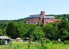 DE - Heimbach - View towards Hengebach castle