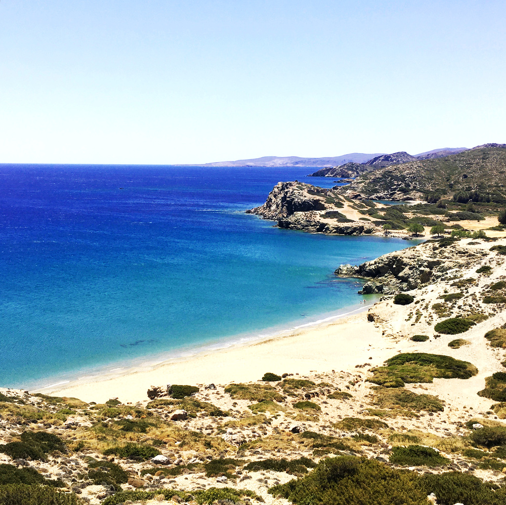 Itanos beach.