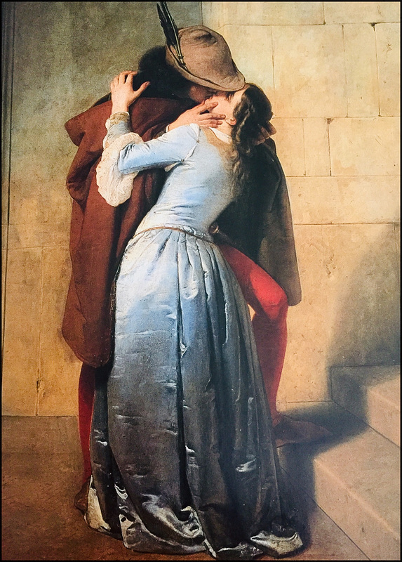 The Kiss.  1859