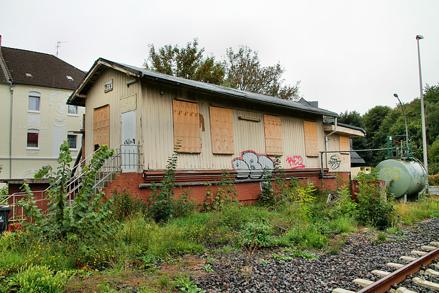 Altes Wärterhaus am Güterbahnhof Mathias Stinnes (Gladbeck-Brauck) / 22.09.2018