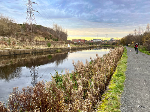 The Caledonian Canal between the Claypits and Speirs Wharf