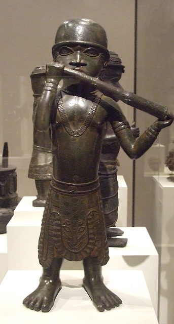 Horn Blower from Benin in the Metropolitan Museum of Art, December 2010