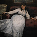 Detail of Repose by Manet in the Metropolitan Museum of Art, December 2023 Detail of Repose by Manet in the Metropolitan Museum of Art, December 2023
