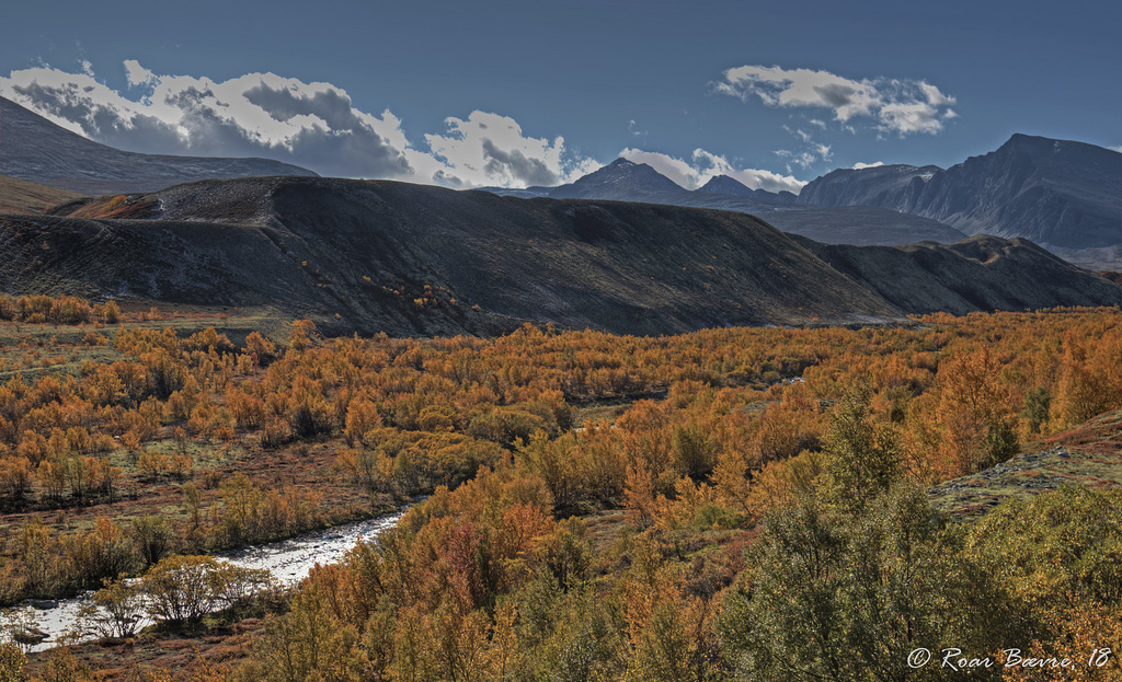 Døråldalen valley, Rondane mountains.