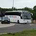Worthing Coaches (National Express owned) XW5614 (BU18 OSP) at Fiveways, Barton Mills - 10 Jul 2021 (P1080985)