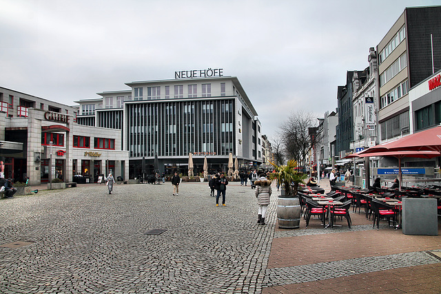 Bahnhofstraße, Fußgängerzone (Herne) / 8.04.2023