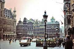Bruxelles (B) 14 mai 1977. (Diapositive numérisée). La Grand-Place.