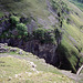 Looking south from above Gordale Scar (Scan from 1989)