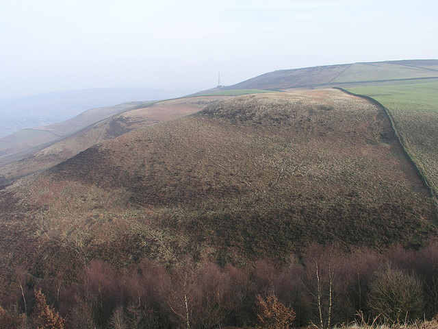 Stepped topography at Shatton and Abney Moor