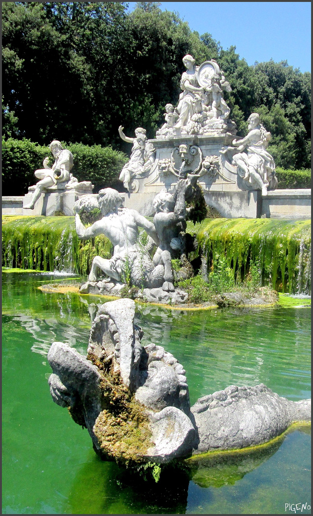Caserta, fontana di Cerere