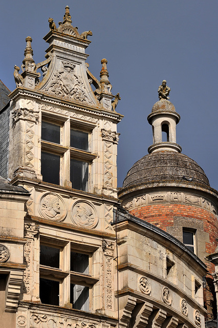 Lucarne Renaissance du Château du Lude