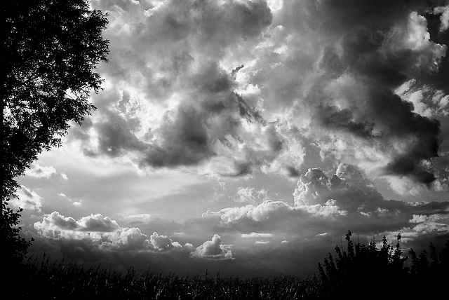 Dramatischer Himmel