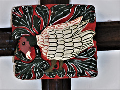 widecombe in the moor church, devon , c16 wooden boss (9)