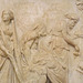 Detail of a Relief with Herakles Initiated into the Eleusinian Mysteries in the Naples Archaeological Museum, July 2012