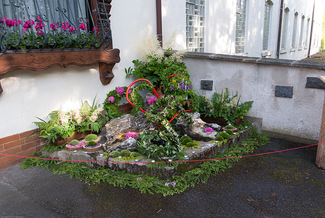 Brunnen beim Möbelhaus Unglaub