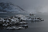 Lofoten, Leknes area, Snow coming