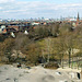 Wilhelmsburger FLAK-Bunker-Blick zur Hamburger Innenstadt