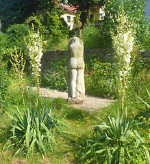 -2- Bienenweide - Augenweide - bühende Yucca