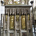 st mary's church, warwick,weepers on tomb of richard beauchamp, earl of warwick, +1439