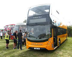 Sanders Coaches 132 (TJ24 TJH) at The Big Bus Show, Stonham Barns - 11 Aug 2024 (P1190112)