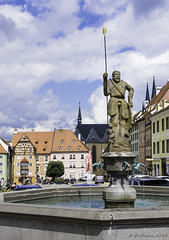 Rolandbrunnen .. Kašna se sochou Rolanda (© Buelipix)