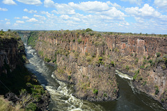 Zimbabwe - Zambia, Zambezi River Canyon downstream Victoria Falls