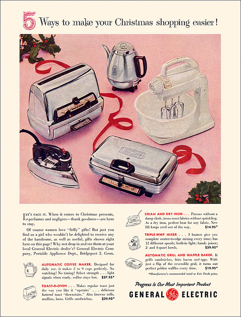 GE Appliances Ad, 1956