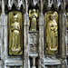 st mary's church, warwick,weepers on tomb of richard beauchamp, earl of warwick, +1439, the man carrying a girdle book