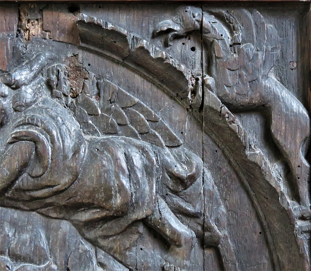 widecombe in the moor church, devon , c17 flemish carving (4)