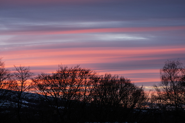 A Winter Sunset