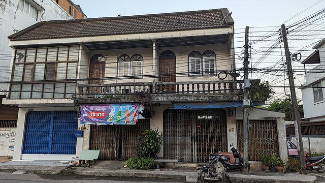 Deux balcons sur affiche rafraîchissante