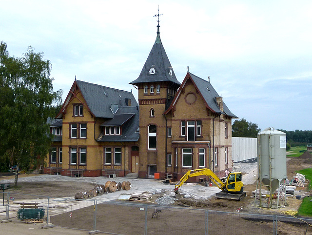 Villa wird renoviert