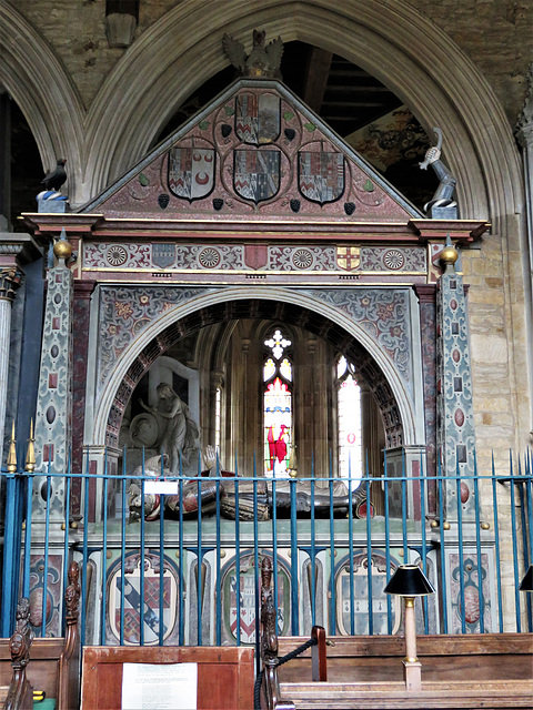 great brington church, northants (24)c16 tomb of sir john spencer +1586 and katherine kitson by hollemans