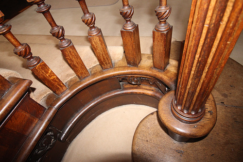 ipernity: Detail of principal staircase, Stoneleigh Abbey, Warwickshire ...