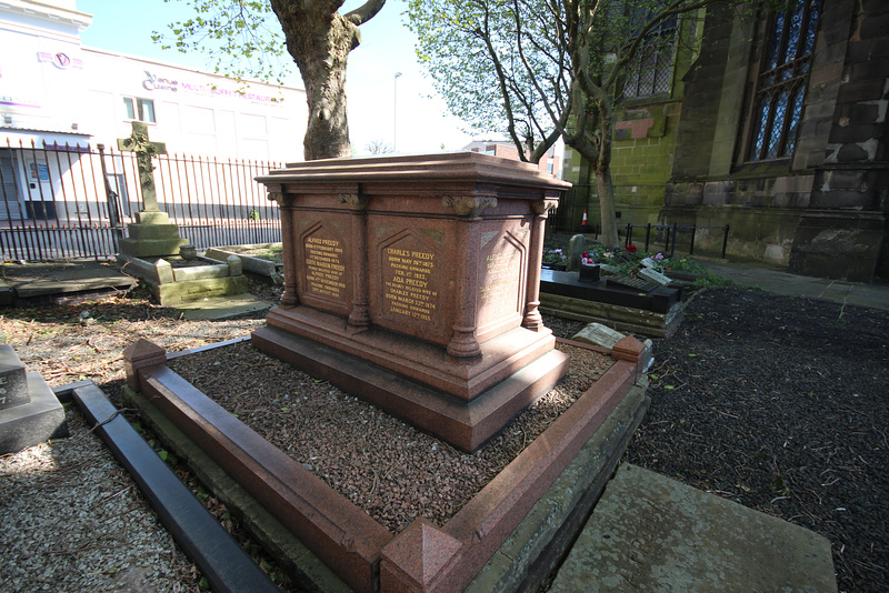 Preedy Memorial, St Thomas & St Luke's Church, Dudley, West Midlands
